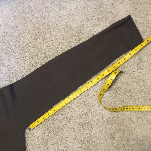 Club Monaco Long Brown Cotton Blend Knit V-Neck Sweater - Picture 14 of 14